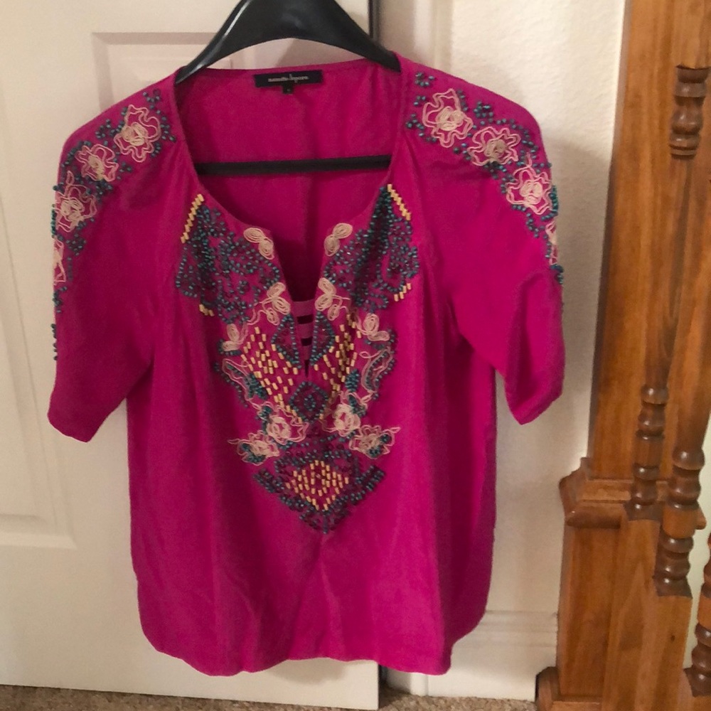 Silk top- Nanette Lepore